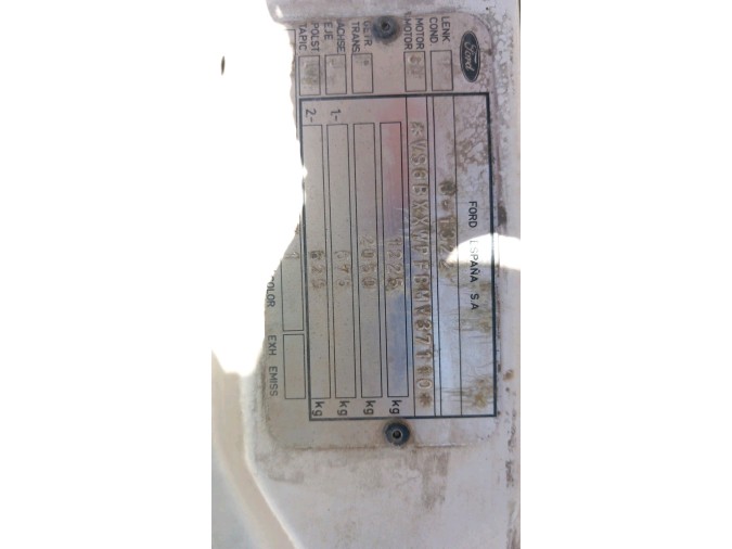CERRADURA CAPO FORD FIESTA 1991