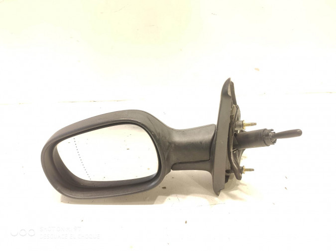 RETROVISOR IZQUIERDO RENAULT MEGANE NEGRO SIN PINTAR 1997