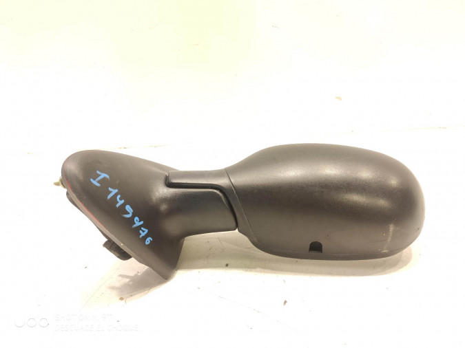 RETROVISOR IZQUIERDO RENAULT MEGANE NEGRO SIN PINTAR 1997