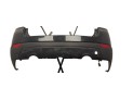 PARAGOLPES TRASERO CHEVROLET CAPTIVA NEGRO 2012