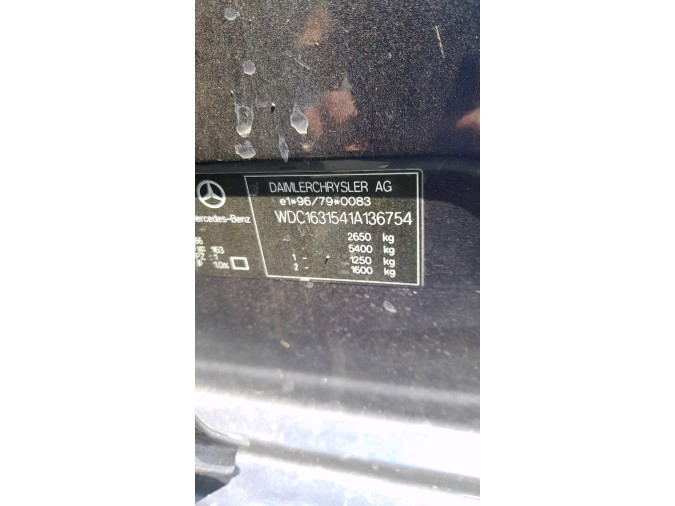 Columna dirección MERCEDES ML 320 1999