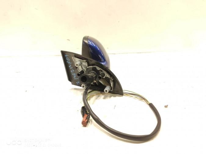 RETROVISOR IZQUIERDO PEUGEOT 406 AZUL 1996