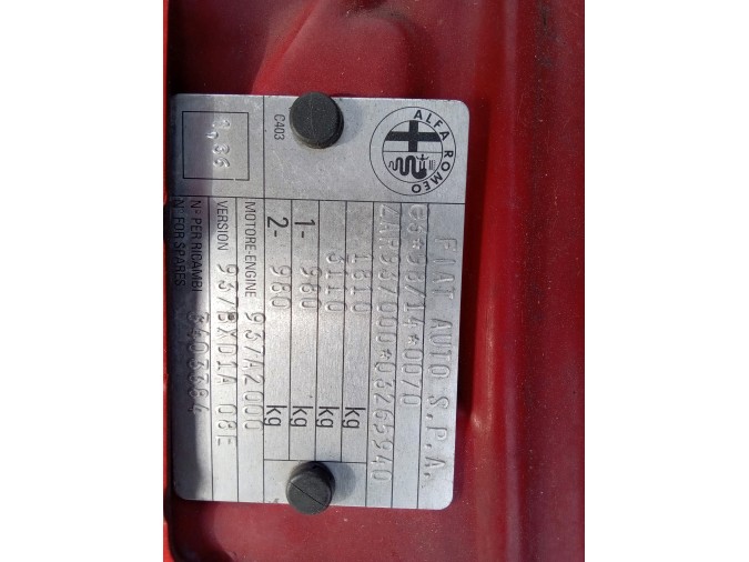 ELEVALUNAS TRASERO DERECHO ALFA ROMEO 147 2004