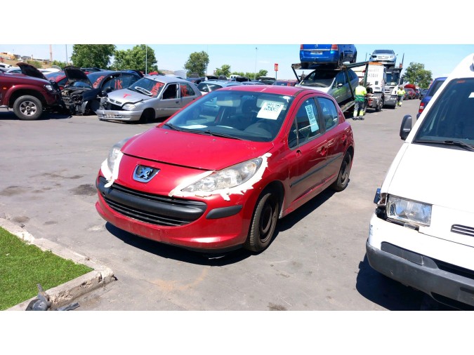 PARAGOLPES TRASERO PEUGEOT 207 2002