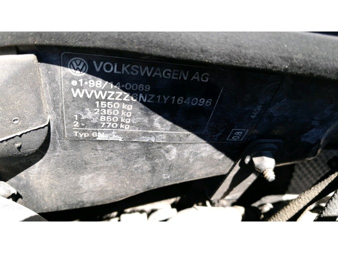 Intercooler VOLKSWAGEN POLO 2000