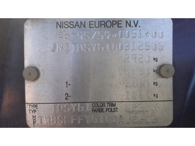 AMORTIGUADOR TRASERO IZQUIERDO NISSAN PATROL 2003
