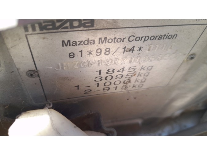 MECANICA TRASERA MAZDA PREMACY 2004