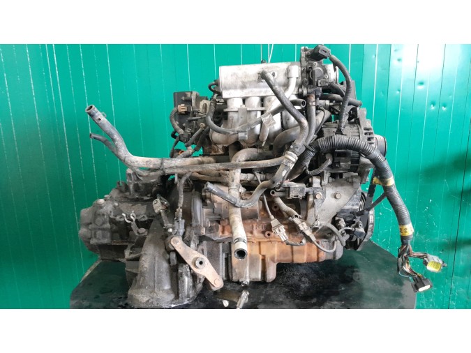 MOTOR CON ACCESORIOS Y CAJA DE CAMBIOS DAEWOO LANOS 2000