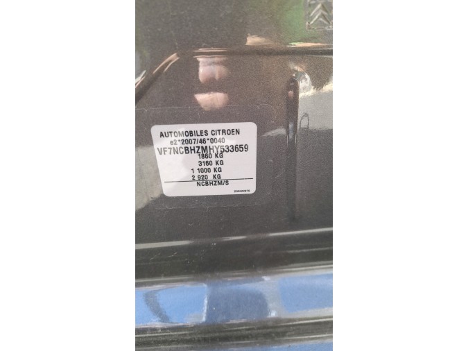 Cinturón de seguridad trasero central CITROEN C4 2017