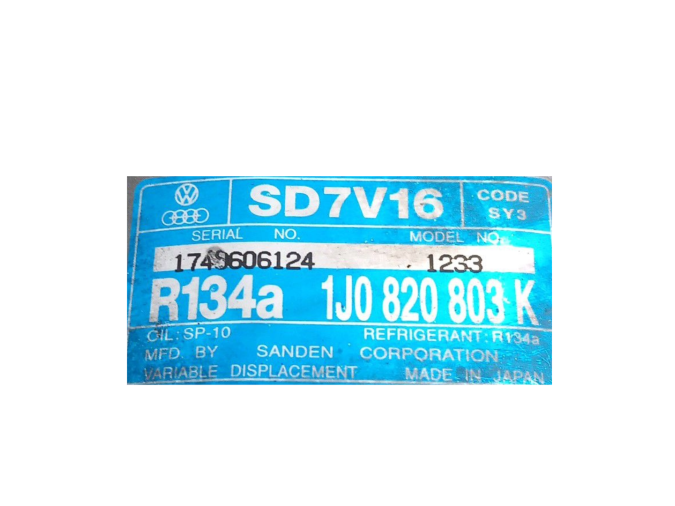 COMPRESOR AIRE ACONDICIONADO SEAT IBIZA 2001