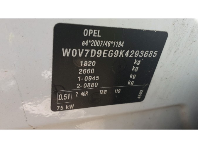 TRANSMISION DELANTERA IZQUIERDA OPEL CROSSLAND / CROSSLAND X 2019
