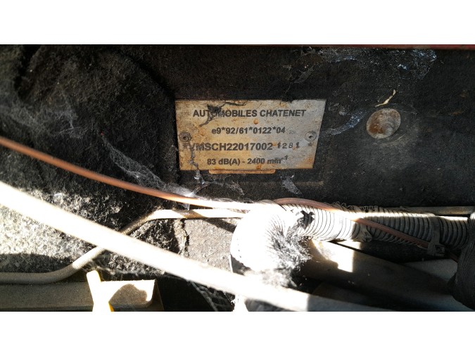 MECANICA DELANTERA SIN CUNA CHATENET BAROODER 2007