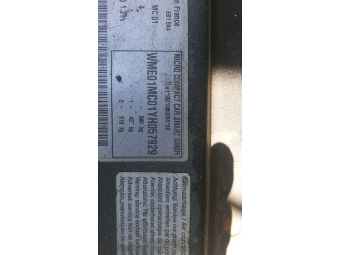 ELEVALUNAS DELANTERO DERECHO SMART SMART 2000