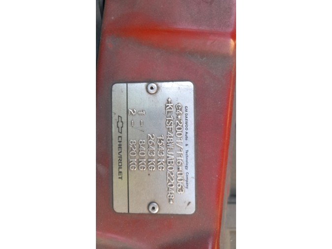 CONCHA PASE RUE.DL.D CHEVROLET AVEO 2010