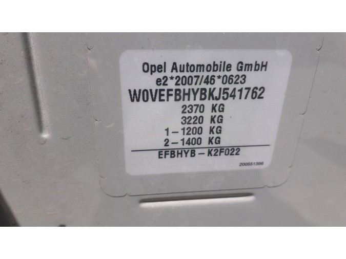 ESTRUC.COJIN DL.I. OPEL COMBO 2018