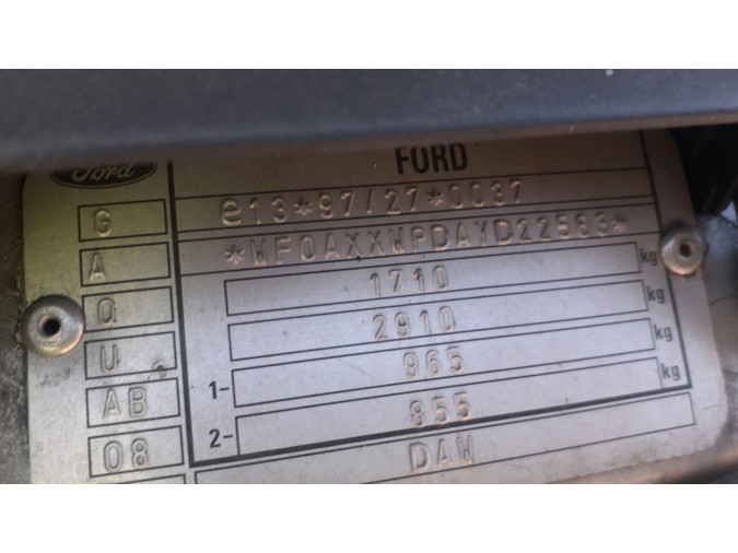 Intercooler FORD FOCUS 2000