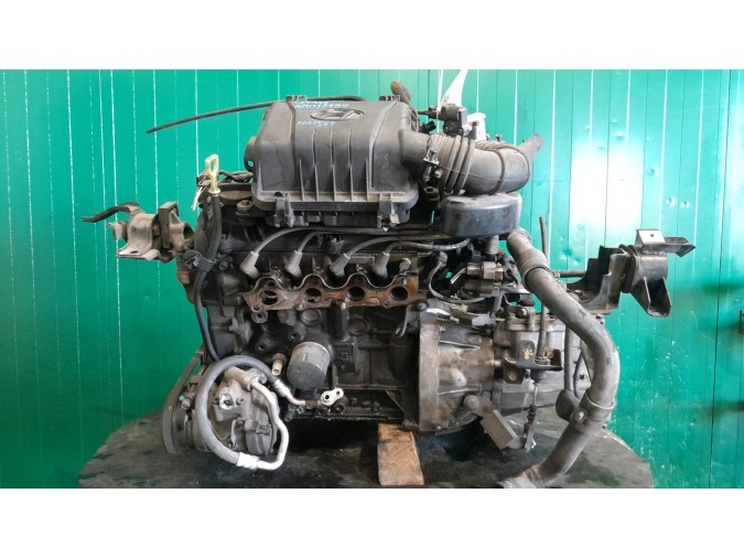 MOTOR CON ACCESORIOS Y CAJA DE CAMBIOS HYUNDAI I10 2010