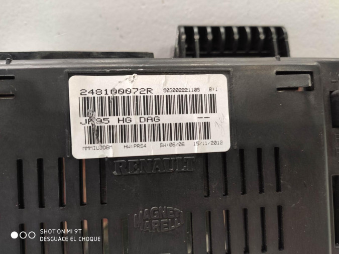 CUADRO INSTRUMENTOS RENAULT SCENIC 2012