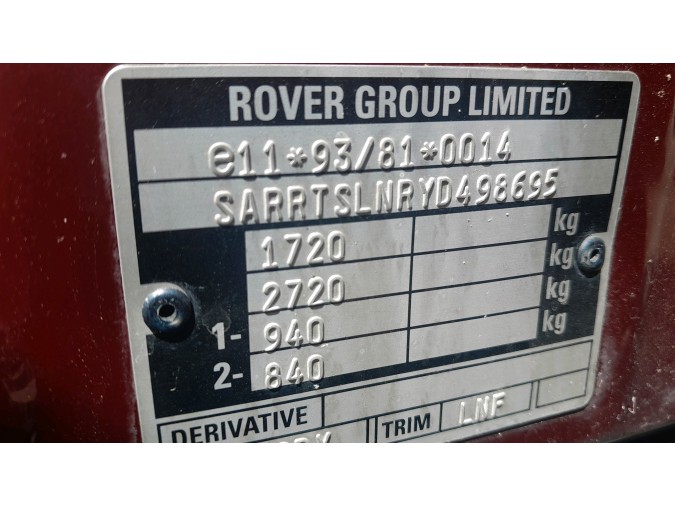 MECANICA DELANTERA SIN CUNA ROVER R 45 2.0D 2000
