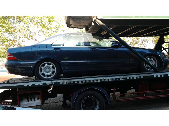 MANDO ELEVALUNAS TRASERO IZQUIERDO MERCEDES S 320 1999