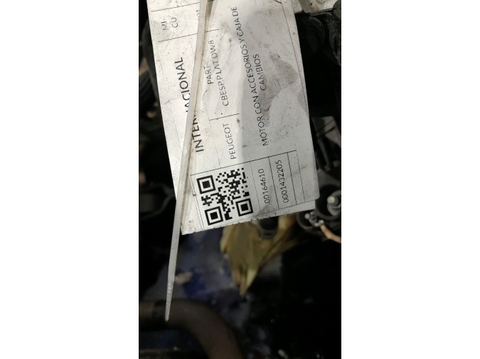 PURIFICADOR DE AIRE PEUGEOT PART CBESP.P.LAT.DW8 2001