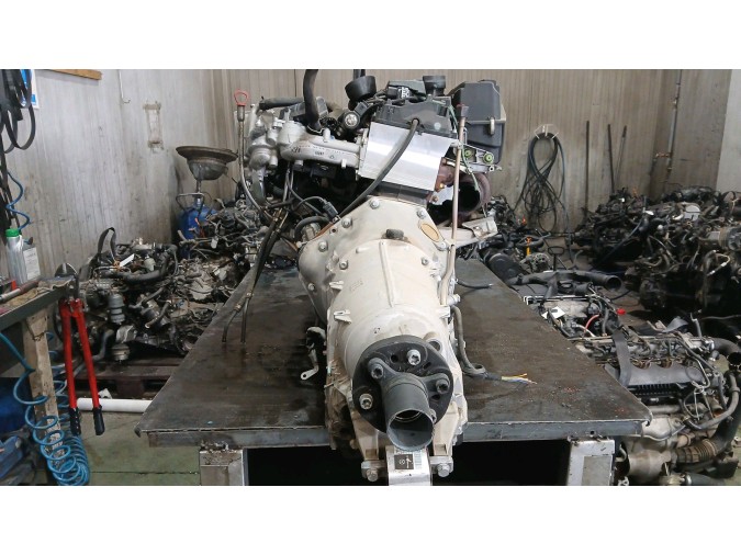 MOTOR CON ACCESORIOS Y CAJA DE CAMBIOS MERCEDES C 220 CDI 2009