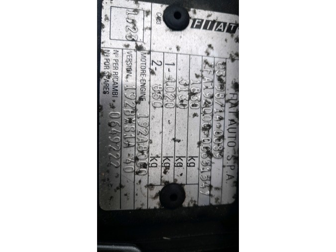 Intercooler FIAT STILO 2007