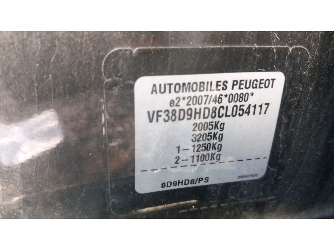 VENTILADOR CALEFAC. PEUGEOT 508 2012