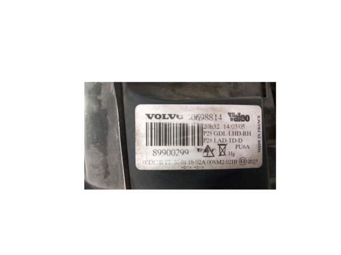 FARO DELANTERO DERECHO VOLVO XC90 2005