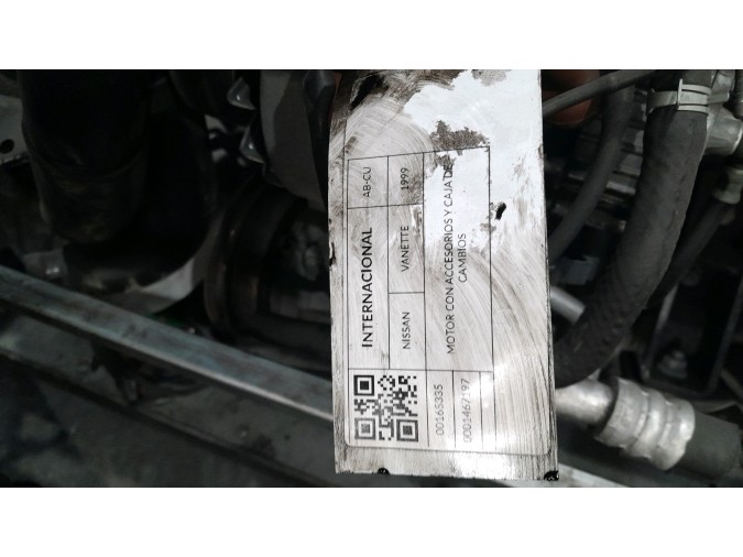CAJA CAMBIOS NISSAN VANETTE 1999