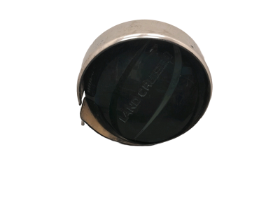 TAPA RUEDA REPUESTO TOYOTA LAND CRUISER VERDE Y CROMADA 2003