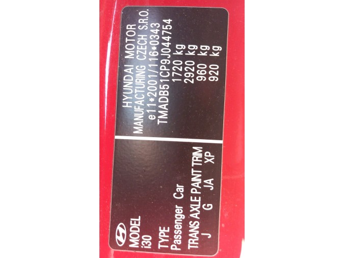 PANEL DELANTERO HYUNDAI I30 2009