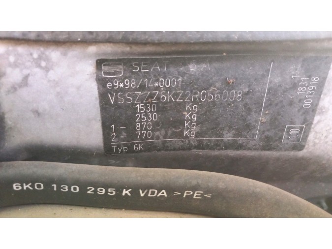 MANDO ELEVALUNAS DELANTERO DERECHO SEAT IBIZA 2001