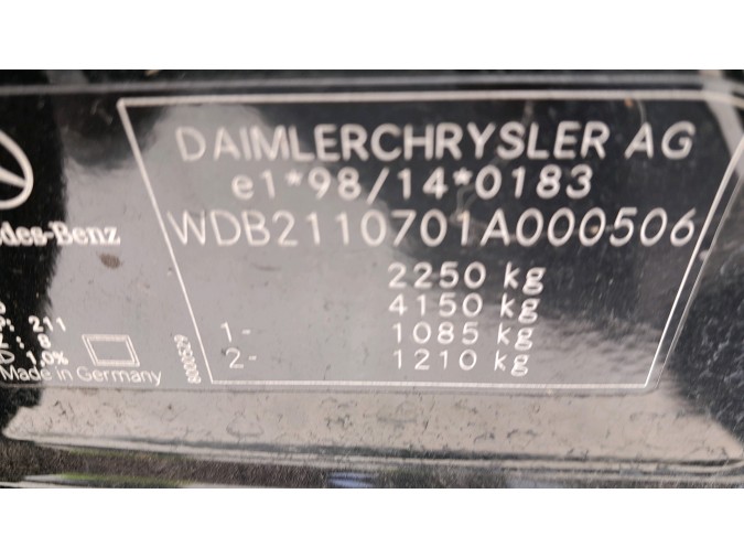RETROVISOR IZQUIERDO MERCEDES E 500 2002