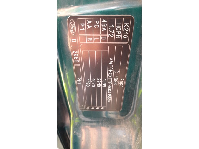 CERRADURA PUERTA TRASERA IZQUIERDA FORD TRANSIT CONNECT 2004