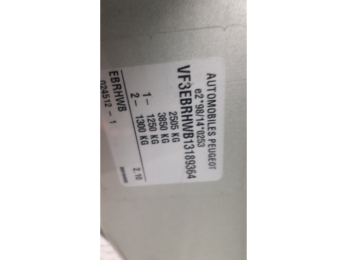 MECANICA TRASERA PEUGEOT 807 2005