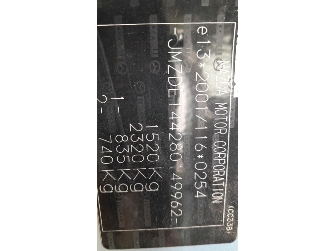 MECANICA DELANTERA SIN CUNA MAZDA 2 2008