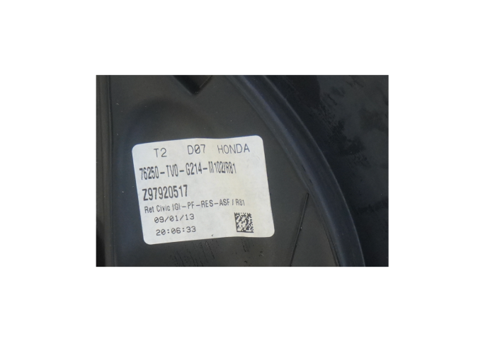 RETROVISOR IZQUIERDO HONDA CIVIC 2013