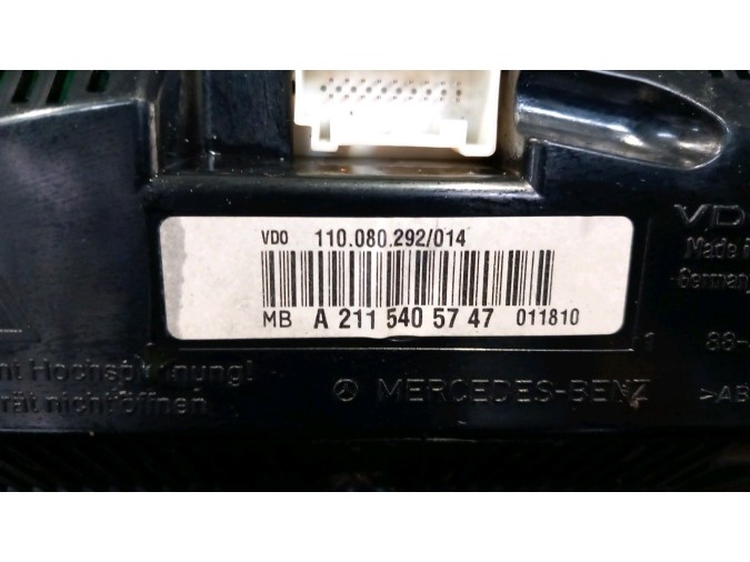 CUADRO INSTRUMENTOS MERCEDES E 320 CDI 2005