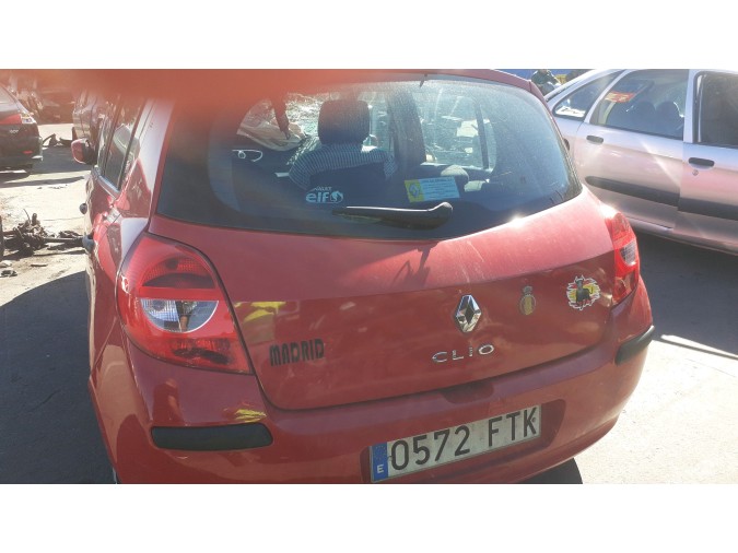 Cinturón de seguridad trasero central RENAULT CLIO 2007
