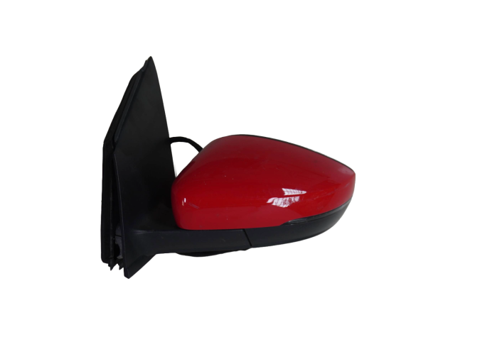 RETROVISOR IZQUIERDO VOLKSWAGEN POLO ROJO 2011