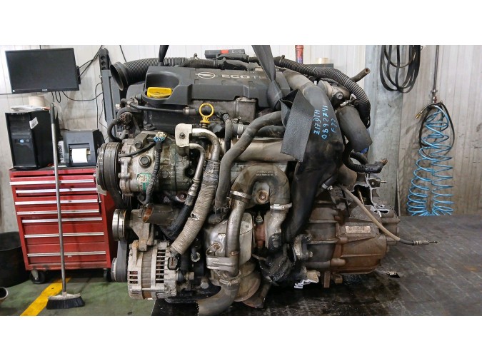 MOTOR CON ACCESORIOS Y CAJA DE CAMBIOS OPEL MERIVA 2004