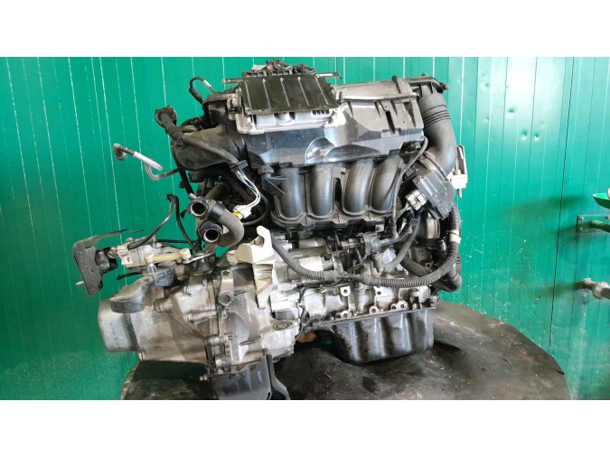 MOTOR CON ACCESORIOS Y CAJA DE CAMBIOS PEUGEOT 207 VTI 2008