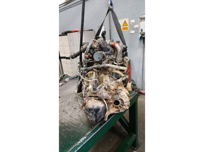 MOTOR CON ACCESORIOS SIN CAJA DE CAMBIOS NISSAN NOTE 2007