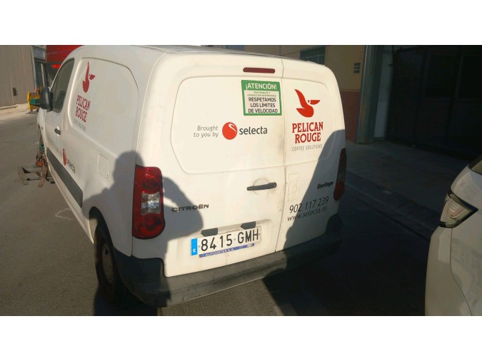 CERRADURA PUERTA TRASERA DERECHA CITROEN BERLINGO 2009