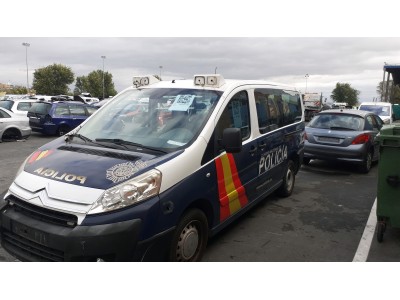 PARAGOLPES TRASERO CITROEN JUMPY 2007