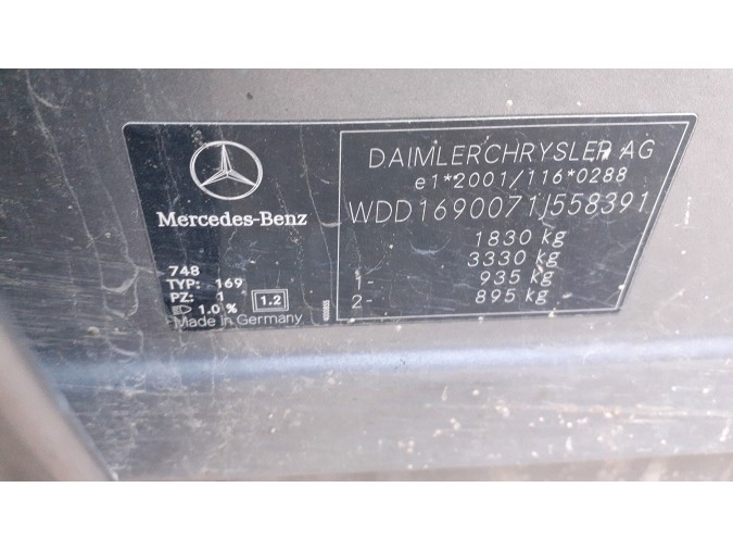 CENTRALITA MOTOR UCE MERCEDES A 180 CDI 2007