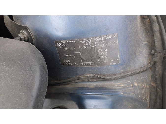 CERRADURA CAPO BMW 318 2003