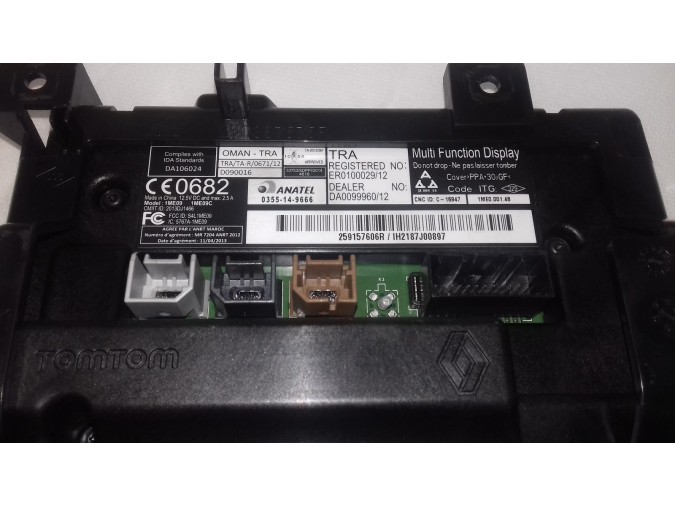 PANTALLA MULTIFUNCION RENAULT CAPTUR 2016