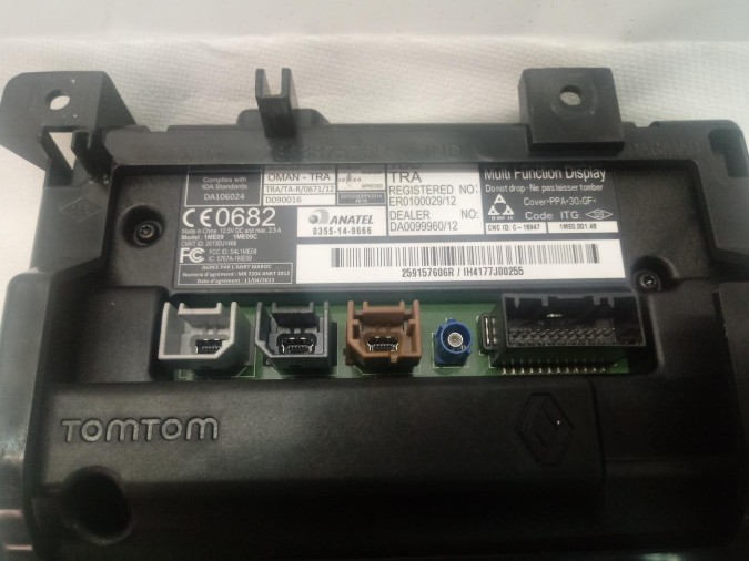 sistema navegacion gps RENAULT CAPTUR 2016